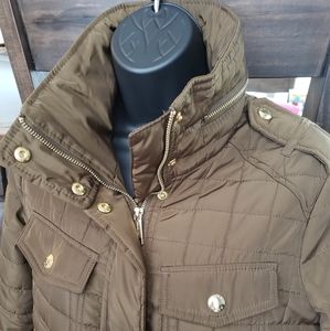 Michael Kors quilted coat.